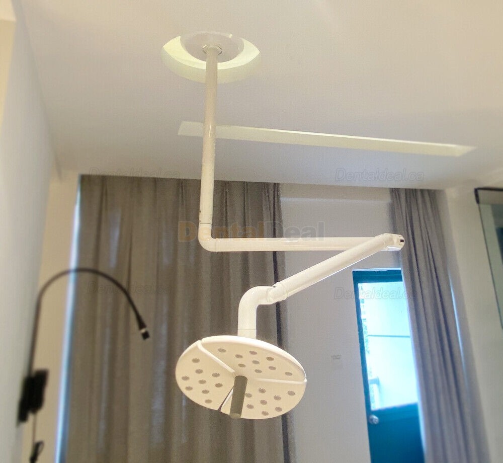 KWS KD-2018-D1 Ceiling Mounted Dental LED Surgical Shadowless Light Touch Switch 27 Holes